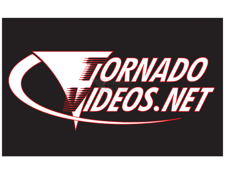 Horizontal Vortex TornadoVideos.net T-shirt - Women's