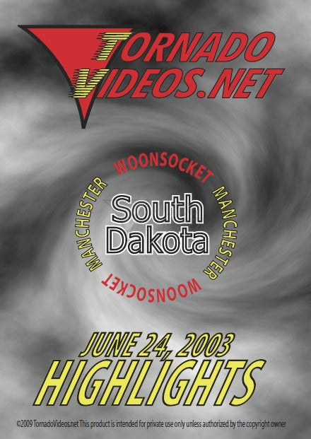 TornadoVideos.net June 24, 2003 DVD